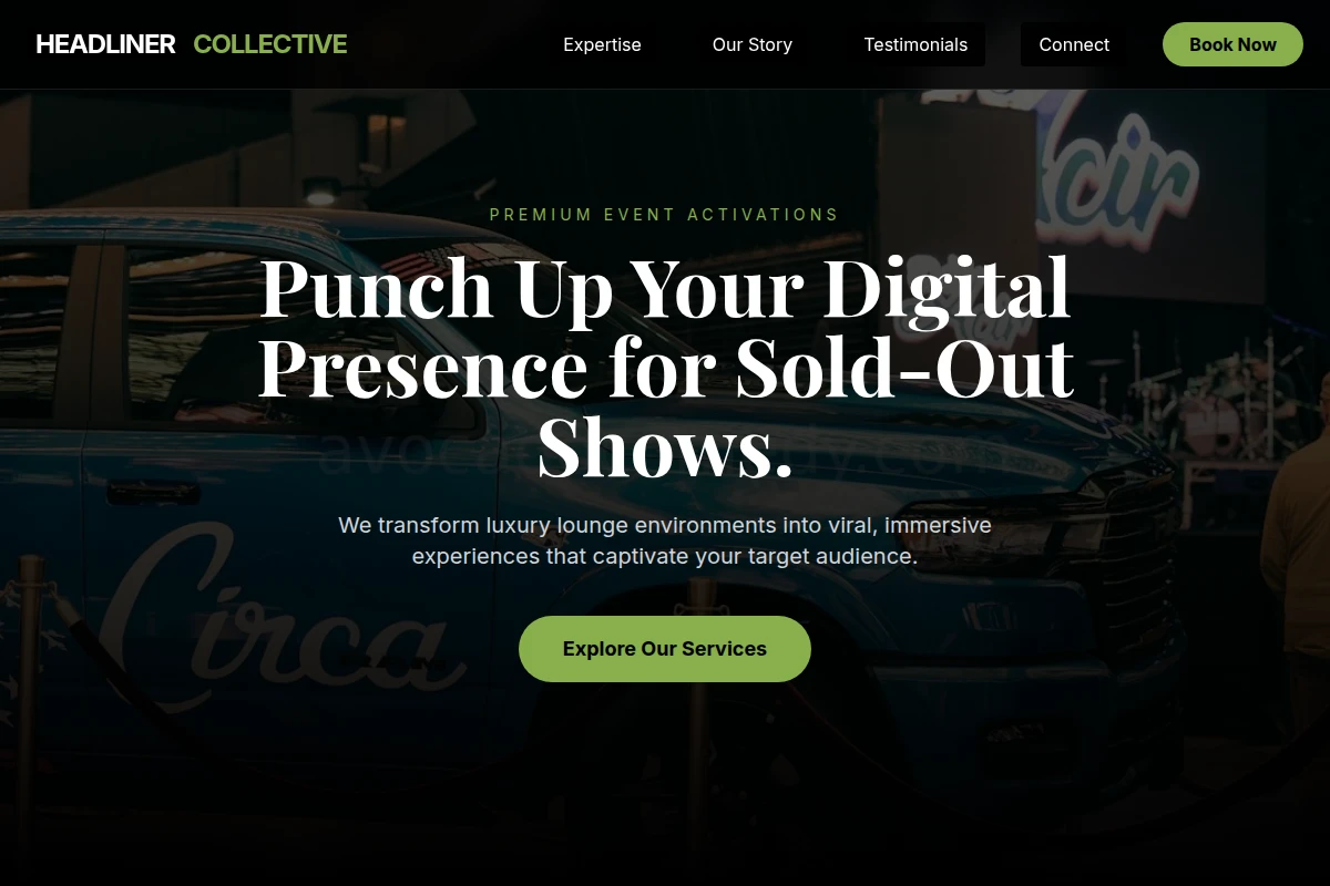 Lounge Brand Activation